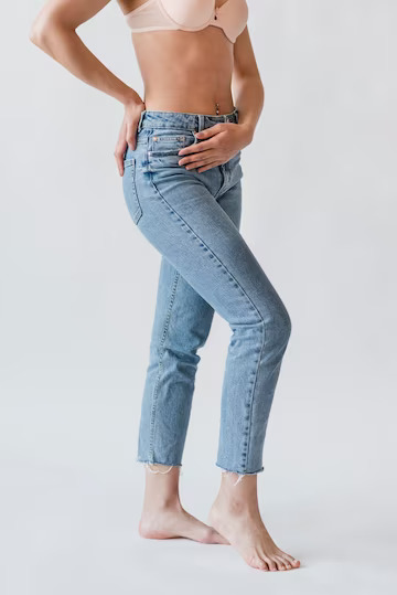 High Rise Skinny Jeans for Women